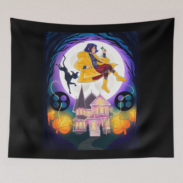 Item preview, Halloween Vintage Film Coraline Movies designed and sold by RiosRickets.