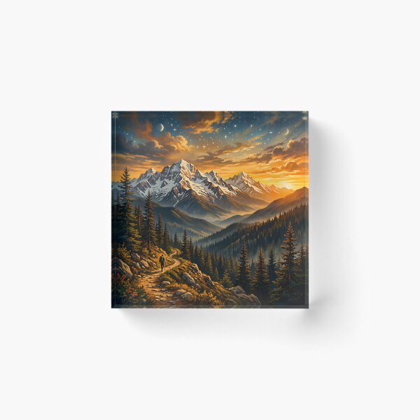 Item preview, Mountain Summit Adventure | Retro Hiking Trail T-Shirt designed and sold by VaultVibes.