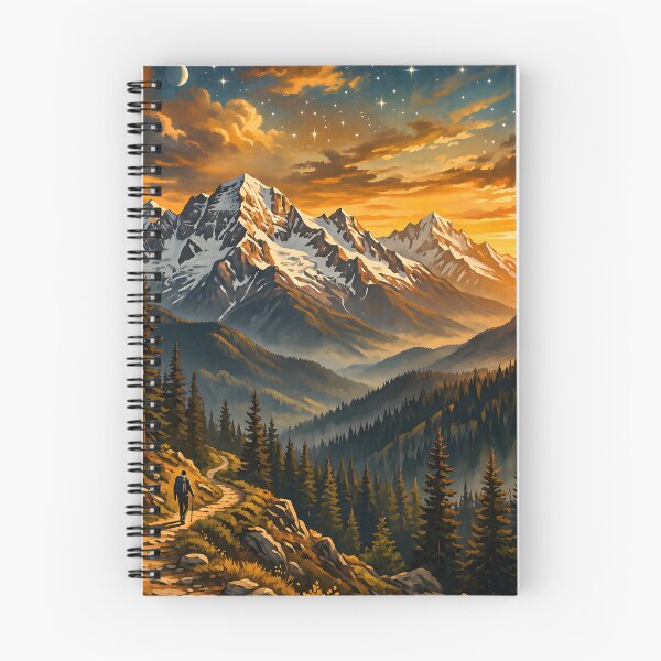 Item preview, Mountain Summit Adventure | Retro Hiking Trail T-Shirt designed and sold by VaultVibes.