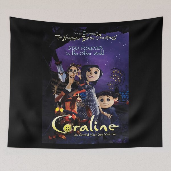 Item preview, Vintage Movies Coraline Halloween Film designed and sold by RiosRickets.