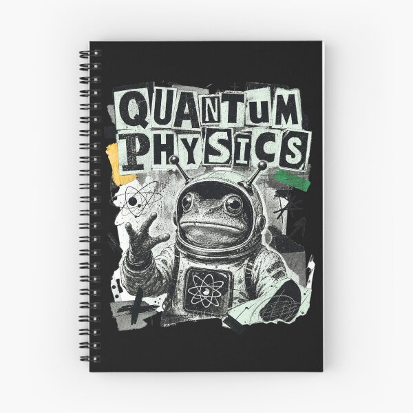 Item preview, Quantum Physics Frog Astronaut Collage  | Science Teacher Physics Major Space Toad Gift designed and sold by illeN-Art-World.