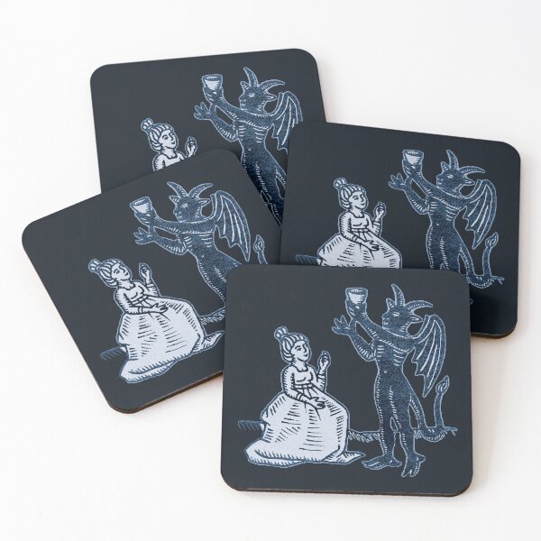 Item preview, The Demon and the Maiden (blue version) designed and sold by Dungeon-Shop.