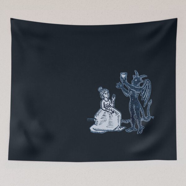 Item preview, The Demon and the Maiden (blue version) designed and sold by Dungeon-Shop.