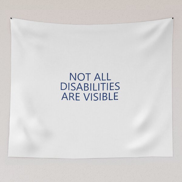 Item preview, Not all disabilities are visible designed and sold by Lingo Shop.