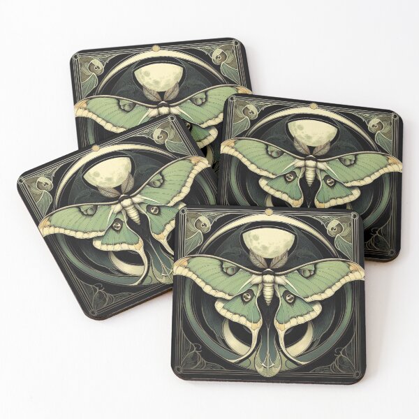 Item preview, Moths designed and sold by ThatRockChic.