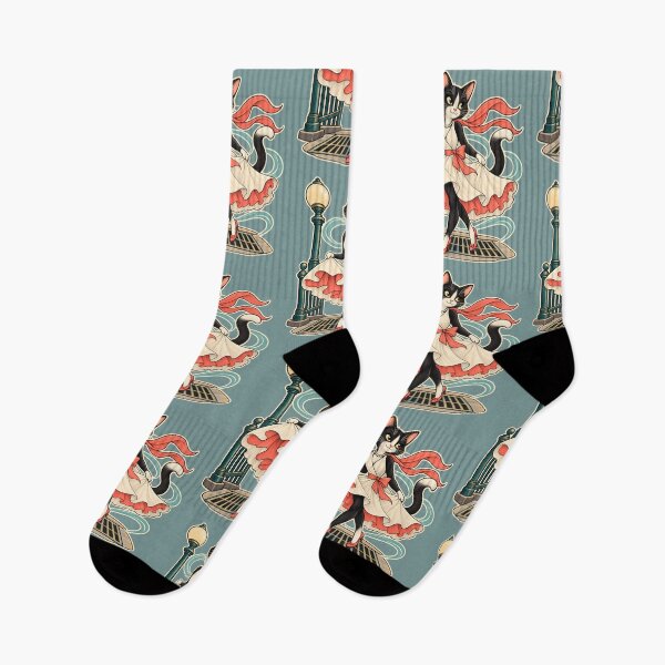 Item preview, Vintage Glamour Tuxedo Cat designed and sold by radiogalaxy.