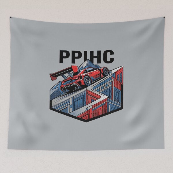 Item preview, PPIHC Pikes Peak Hill Climb Isometric Time Attack Race Car Graphic designed and sold by KiwiRider.