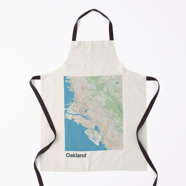 Item preview, Oakland Minimalistic Map Art designed and sold by MapsNerd.