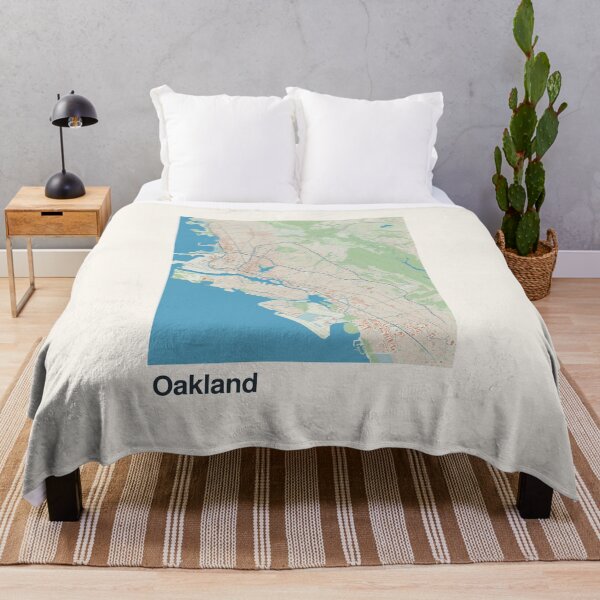 Item preview, Oakland Minimalistic Map Art designed and sold by MapsNerd.