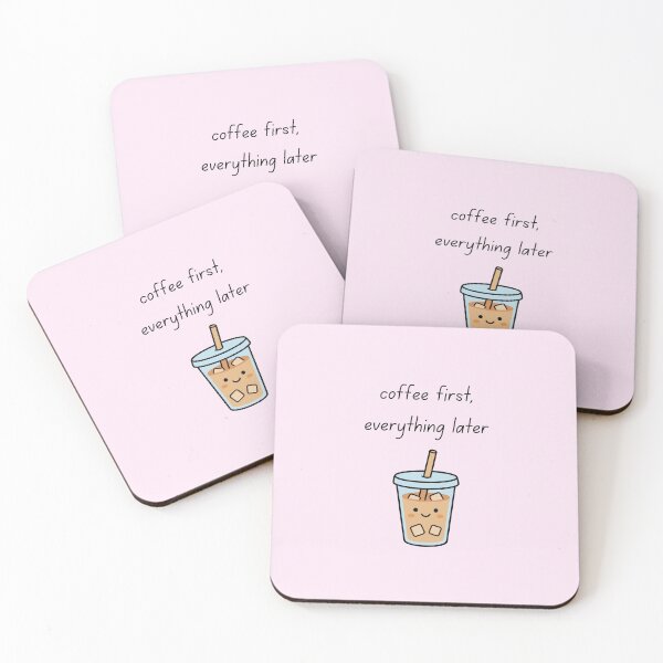 Item preview, Cute Iced Coffee Kawaii Coffee Lover Aesthetic designed and sold by My Gluten Free Life UK.