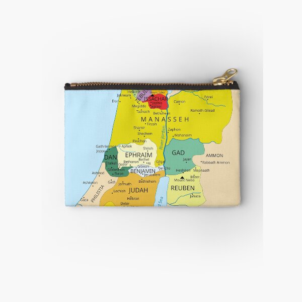 Item preview, Map of 12 Tribes of israel fr. 1200-1050 Book of Joshua Photographic  designed and sold by tvdlovership.