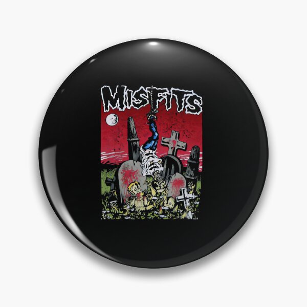 Item preview, Misfits Graveyard Cemetery Punk Rock designed and sold by Nightingale47.