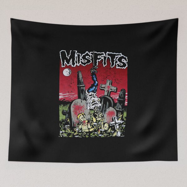 Item preview, Misfits Graveyard Cemetery Punk Rock designed and sold by Nightingale47.