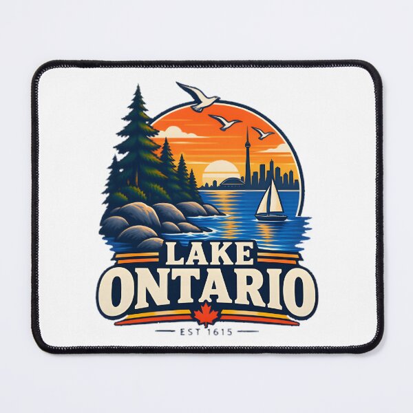Item preview, Lake Ontario Great Lakes Vintage Aesthetic Travel Souvenir Canada Usa Nature Lover Gift | Limited Edition designed and sold by alparent.