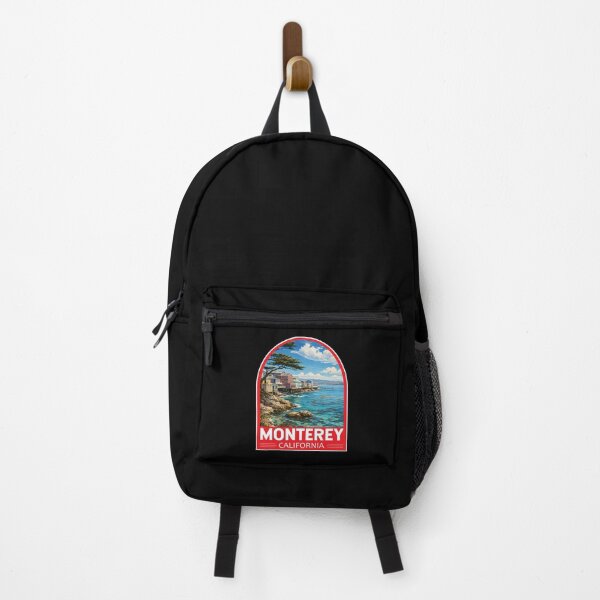 Item preview, Monterey California Travel Art Emblem designed and sold by KrisSidDesigns.