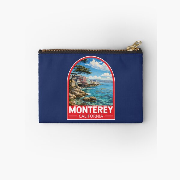 Item preview, Monterey California Travel Art Emblem designed and sold by KrisSidDesigns.