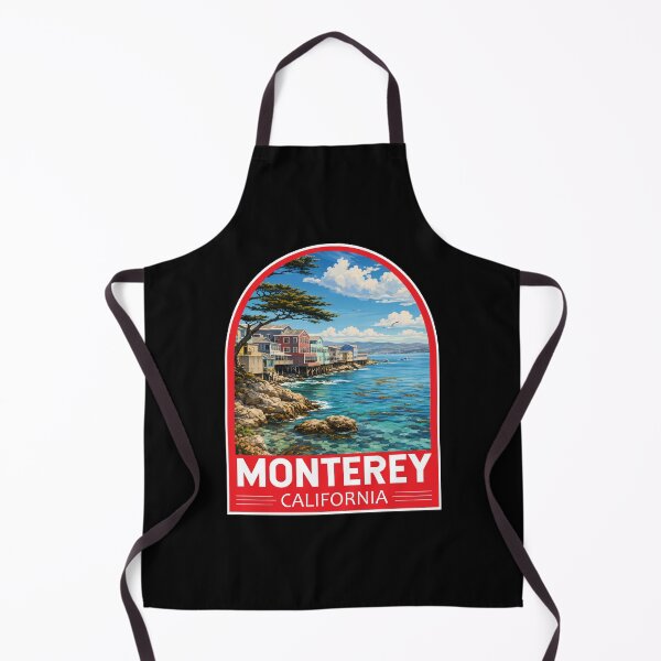 Item preview, Monterey California Travel Art Emblem designed and sold by KrisSidDesigns.