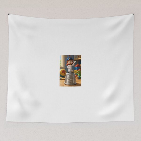 Item preview, Police Girl in White Robe toy story characters designed and sold by CathryneDelamort.