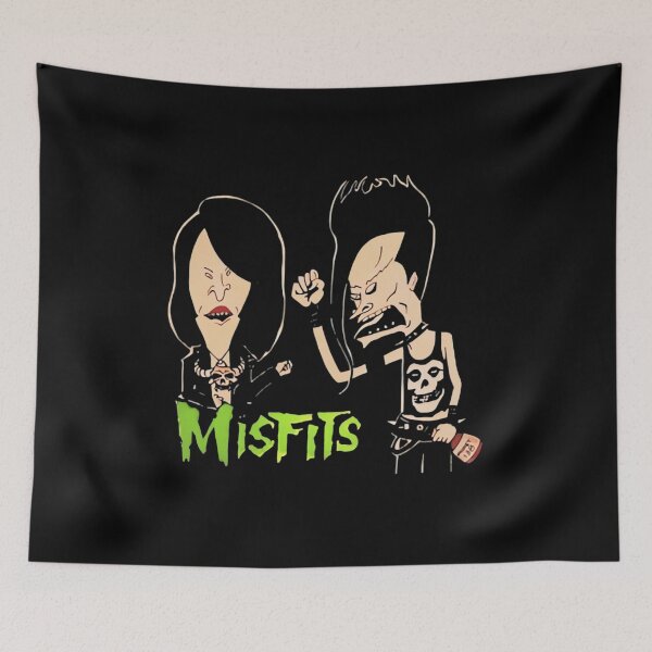 Item preview, Beavis and Butt-Head Punk Misfits designed and sold by Nightingale47.