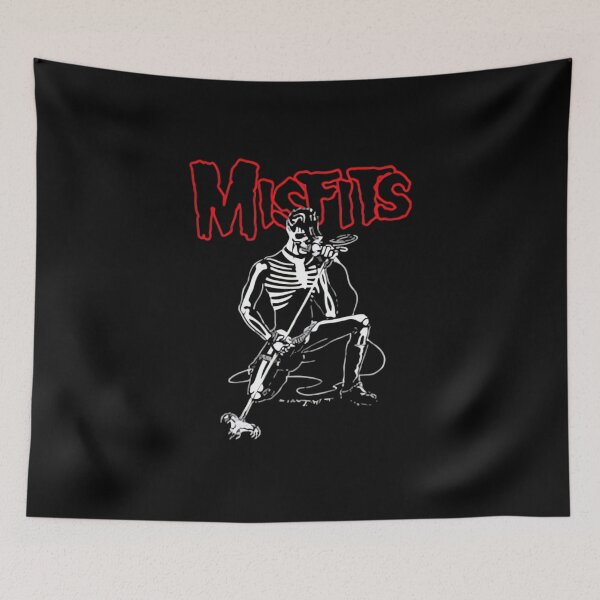 Item preview, Misfits Crimson Ghost Skeleton Guitarist designed and sold by Nightingale47.