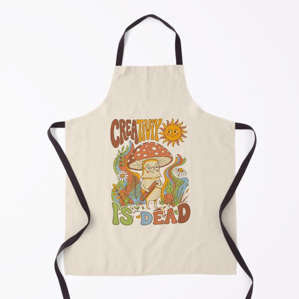 Item preview, Groovy retro-style demotivated mushroom - Light color edition designed and sold by Shyla Marsare.