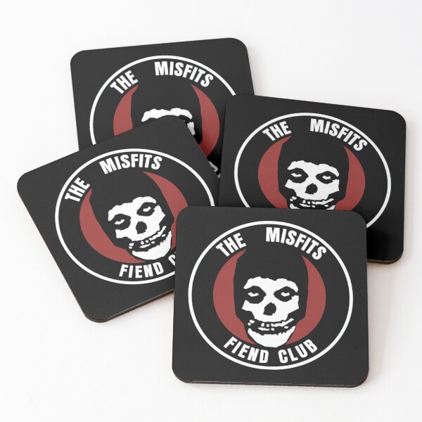 Item preview, Misfits Fiend Club Crimson Ghost Skull designed and sold by Nightingale47.