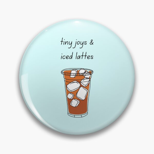 Item preview, Iced Coffee Lover Cute Aesthetic Cold Coffee Illustration designed and sold by My Gluten Free Life UK.