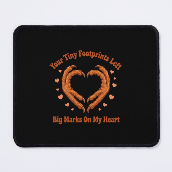 Item preview, Your Tiny Footprints Left Big Marks On My Heart Parrot designed and sold by PunchDrop.