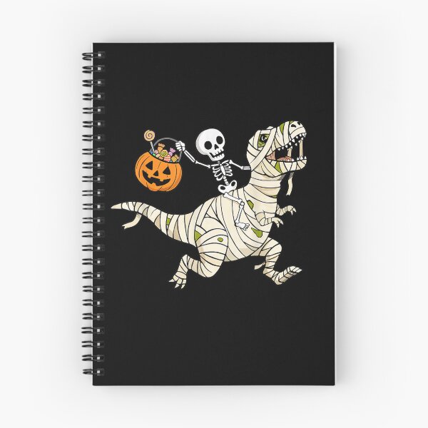 Item preview, Boys Halloween Skeleton Riding Dinosaur Mummy Trex Kids designed and sold by PhocoNibict.