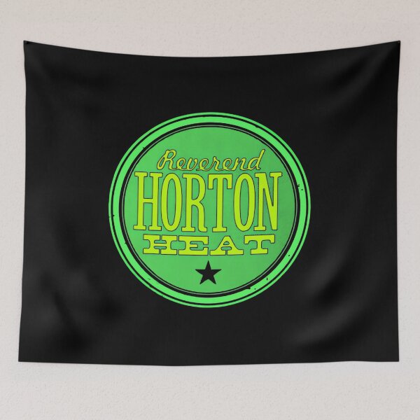 Item preview, Reverend Horton Heat Green Star designed and sold by Nightingale47.