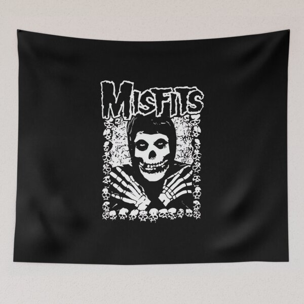 Item preview, The Misfits Skeleton Hands Skull designed and sold by Nightingale47.