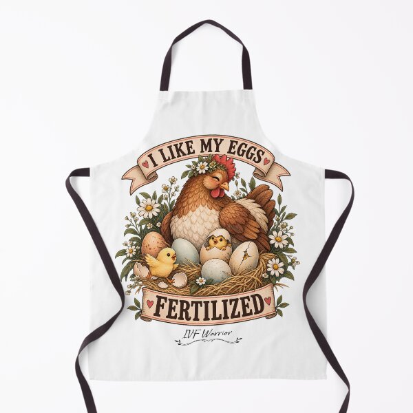 Item preview, I Like My Eggs Fertilized - Funny IVF Warrior Shirt Chicken Eggs Fertilized designed and sold by Neurospicy Trolls.