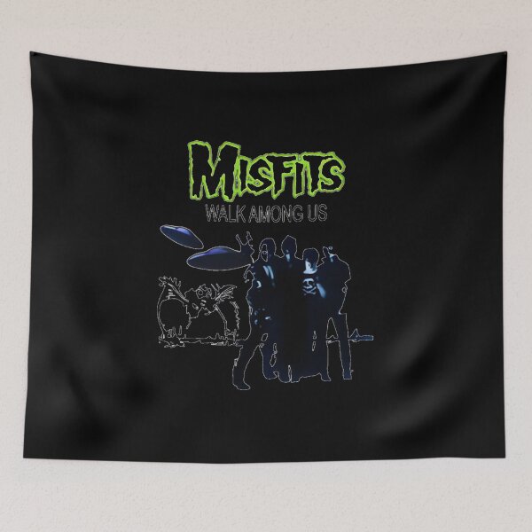 Item preview, The Misfits Crimson Ghost Skull designed and sold by Nightingale47.