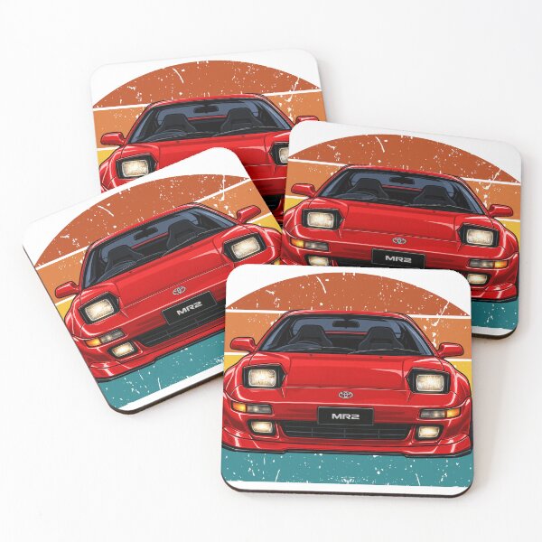 Item preview, 90s Japanese Sports Car MR2 Retro Sunset Graphic designed and sold by spoxi717.