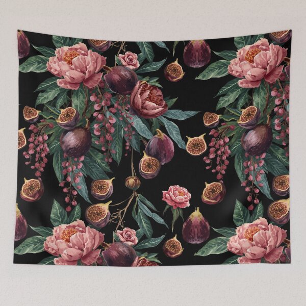 Item preview, Midnight Orchard - Peony & Fig designed and sold by DuliDoodles.