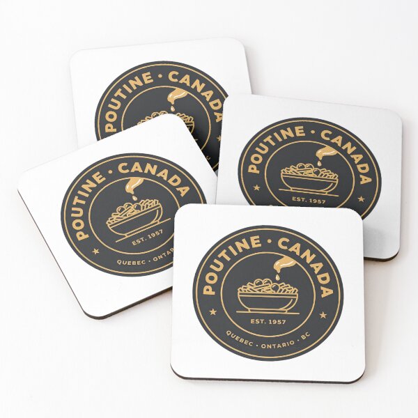 Item preview, Poutine Crest — Canada Circular Badge Logo designed and sold by Shutter-Dragon.