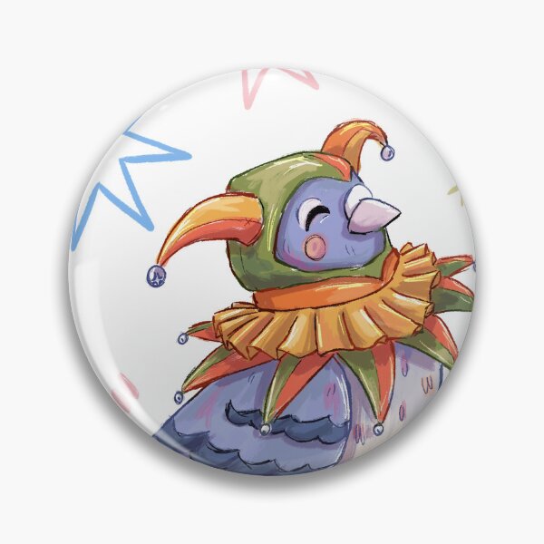 Item preview, Jester Pigeon designed and sold by Melissa Jan.