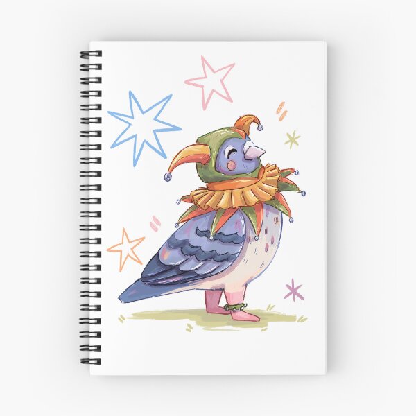 Item preview, Jester Pigeon designed and sold by Melissa Jan.