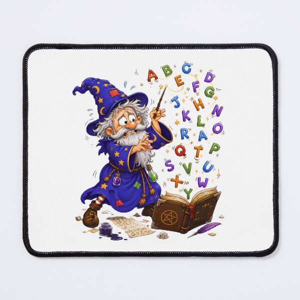 Item preview, Clumsy Wizard – Spells, Sweets, and Magical Chaos designed and sold by infinitearte.