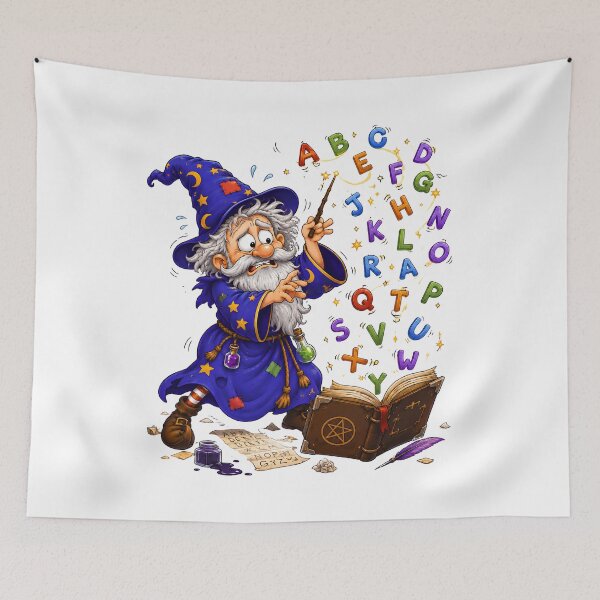 Item preview, Clumsy Wizard – Spells, Sweets, and Magical Chaos designed and sold by infinitearte.