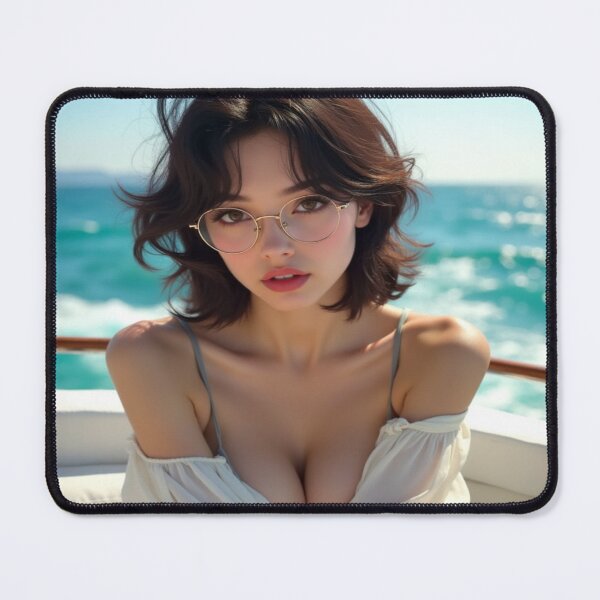 Item preview, Emily on the Waves | Beach Babe Art designed and sold by KasaHunterHarem.