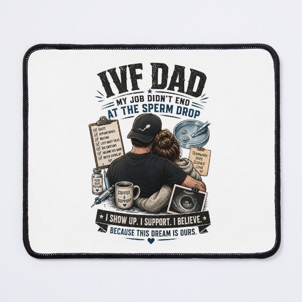 Item preview, IVF Dad My Job Didn't End At The Sperm Drop - Funny IVF Dad Support  designed and sold by Neurospicy Trolls.