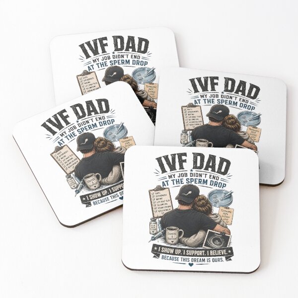 Item preview, IVF Dad My Job Didn't End At The Sperm Drop - Funny IVF Dad Support  designed and sold by Neurospicy Trolls.