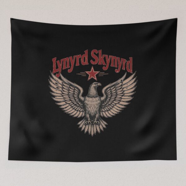 Item preview, Skynyrd Southern Rock Eagle Star Emblem designed and sold by Nightingale47.