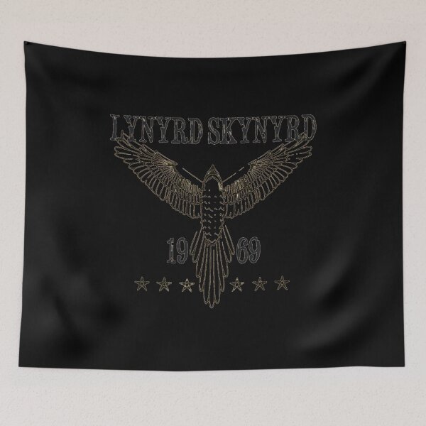 Item preview, Lynyrd Vintage Band Photo Gold Silhouette designed and sold by Nightingale47.