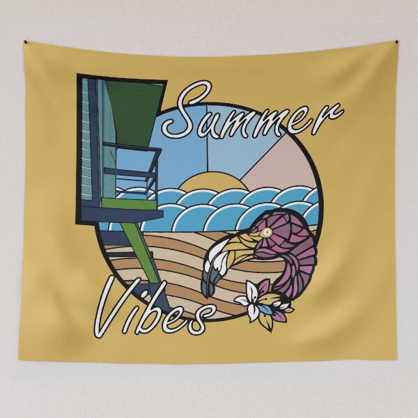 Item preview, Summer Vibes Sunset at Florida Beach designed and sold by Exploorer Design.