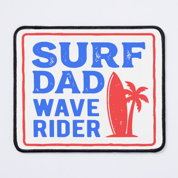 Item preview, Surf Dad Wave Rider Palm Surfboard Design designed and sold by NUSA NIPA.