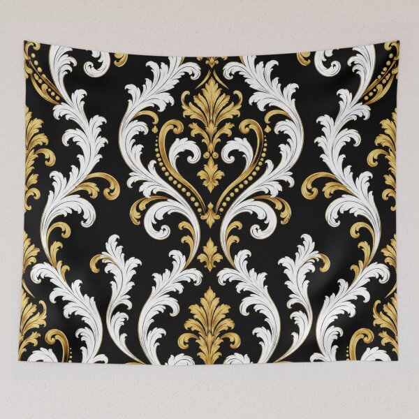 Item preview, White & Gold Baroque designed and sold by DesignsByPrnces.