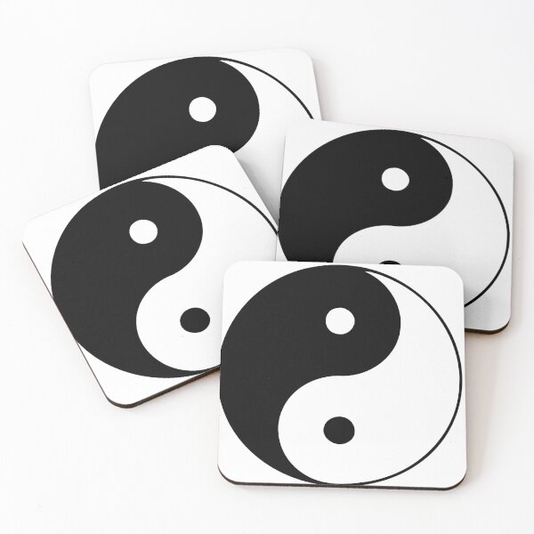Item preview, Yin Yang Symbol – Balance, Harmony & Minimalist Design designed and sold by DreamPixelPrint.