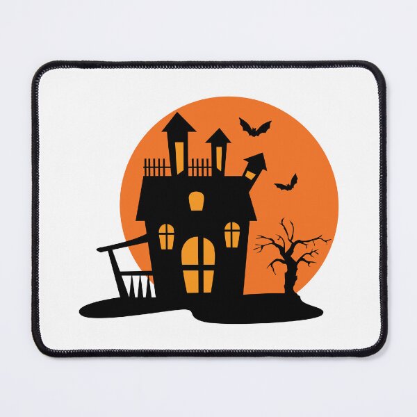 Item preview, Haunted House and Full Moon designed and sold by MagnoliaLake.